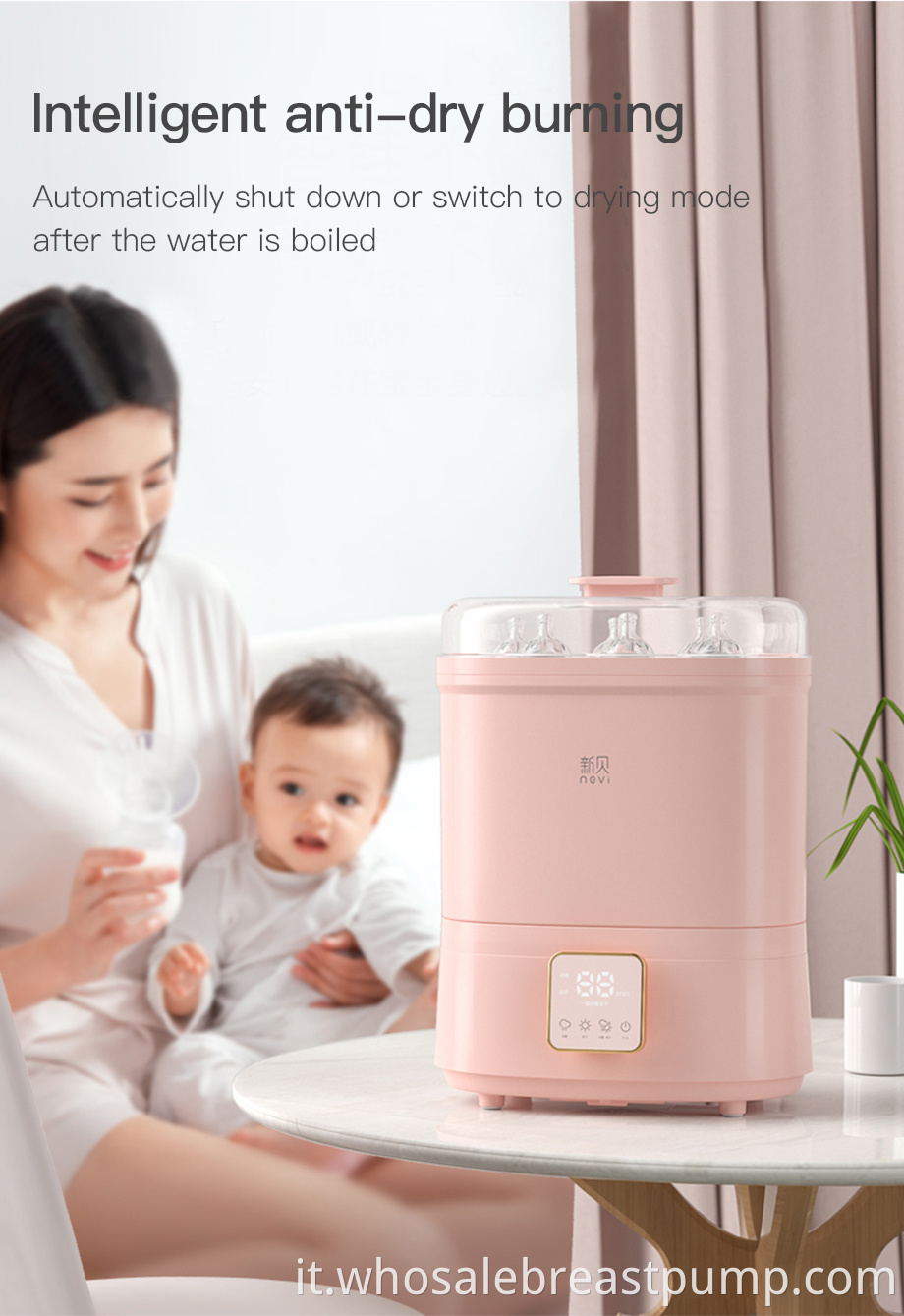 Sterilizer Dryer For Baby Bottles